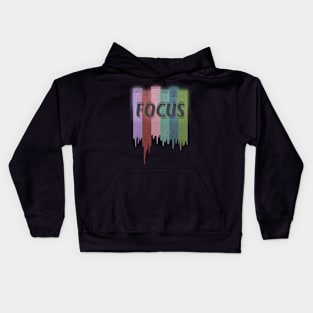 Focus (In Color) Kids Hoodie